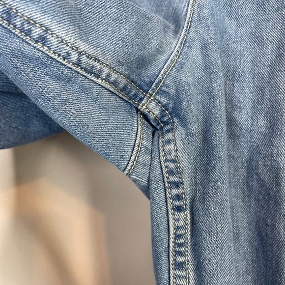 Old Navy OG Chino High Rise Utility Slouchy Ankle Denim Jeans Elastic Waist XL - Picture 7 of 13